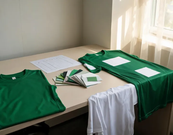 Team jersey specification review with size chart and artwork